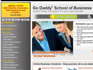 2011 Godaddy Promo Codes