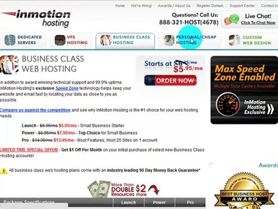 2011 Inmotionhosting Promo Codes