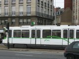 Nantes : tramway quai de la Fosse