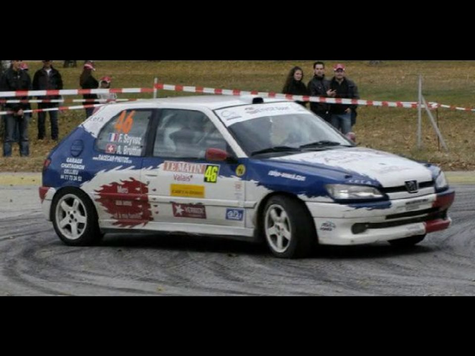 RALLYE DU VALAIS  2010 SEYVOZ BRUTTIN
