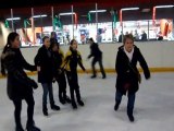 patinoire ambiance eclairée