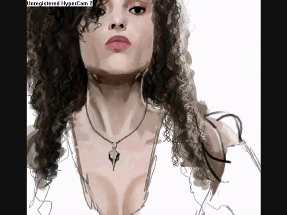 Bellatrix Lestrange [Harry Potter] Dessin Speed Painting