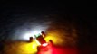 RC Monstertruck im Schnee bei Nacht in Oberau