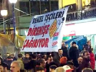 Gençlik Muhalefeti - TEKEL Dayanışma Gecesi