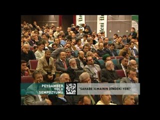 51 Prof.Dr.Tahsin Görgün Sahabe icmaı Peygamber yolu