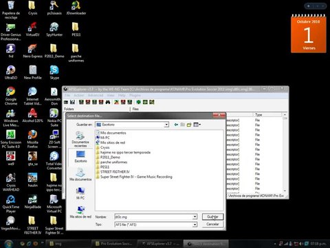 instalar parche PES 2011