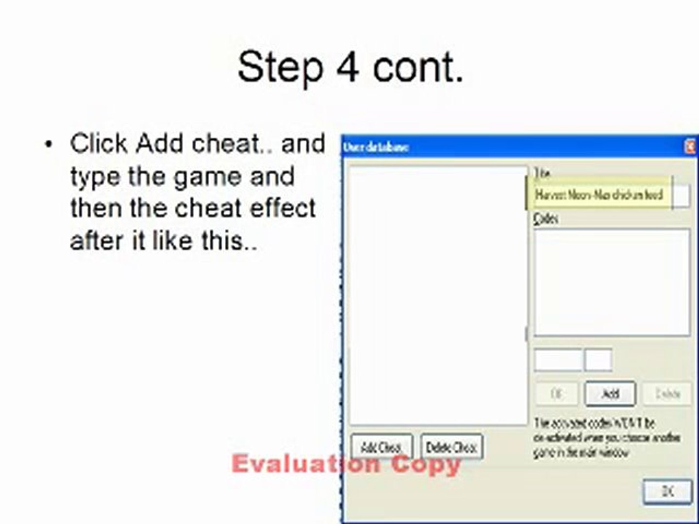 pec psx emulation cheater