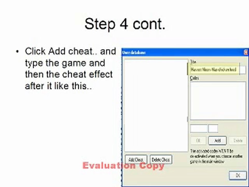 How to add cheats PEC For PSX Emulator