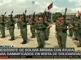 Evo Morales llega a Venezuela para expresar solidaridad con damnificados
