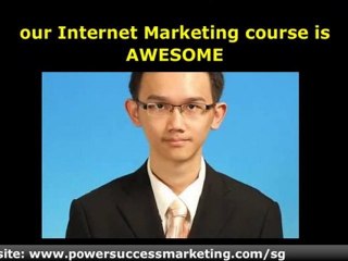 Internet Marketing Seminar Singapore - Dechen Lau