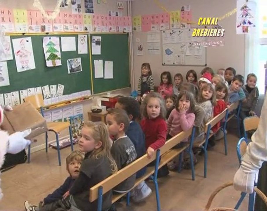 Visites du Père Noël à Brebières