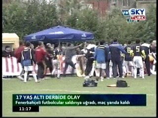 17 Yaş Altı Derbide Olay