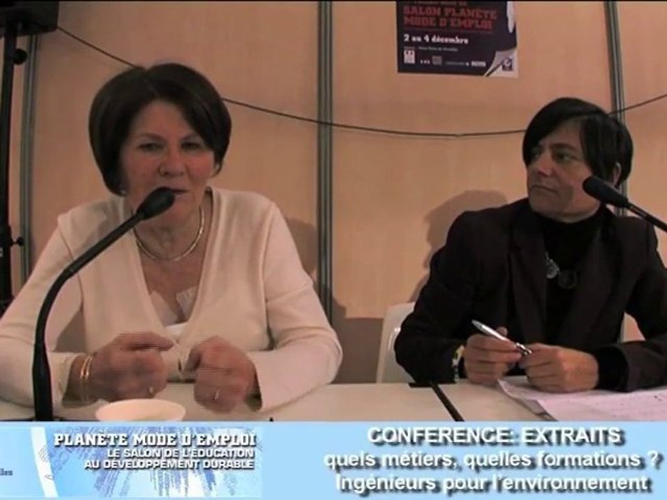 Agora Métiers-Formations "Ingénieurs pour l’environnement "