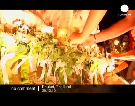 Thailand: Tsunami anniversary ceremony - no comment