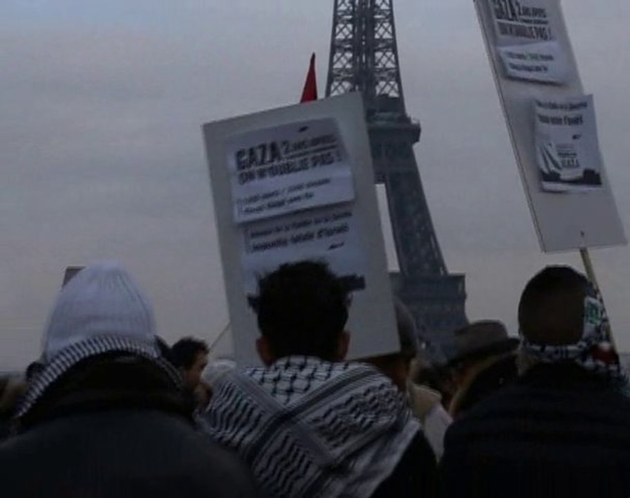 Paris, 26/12/2010 Rassemblement pour Gaza