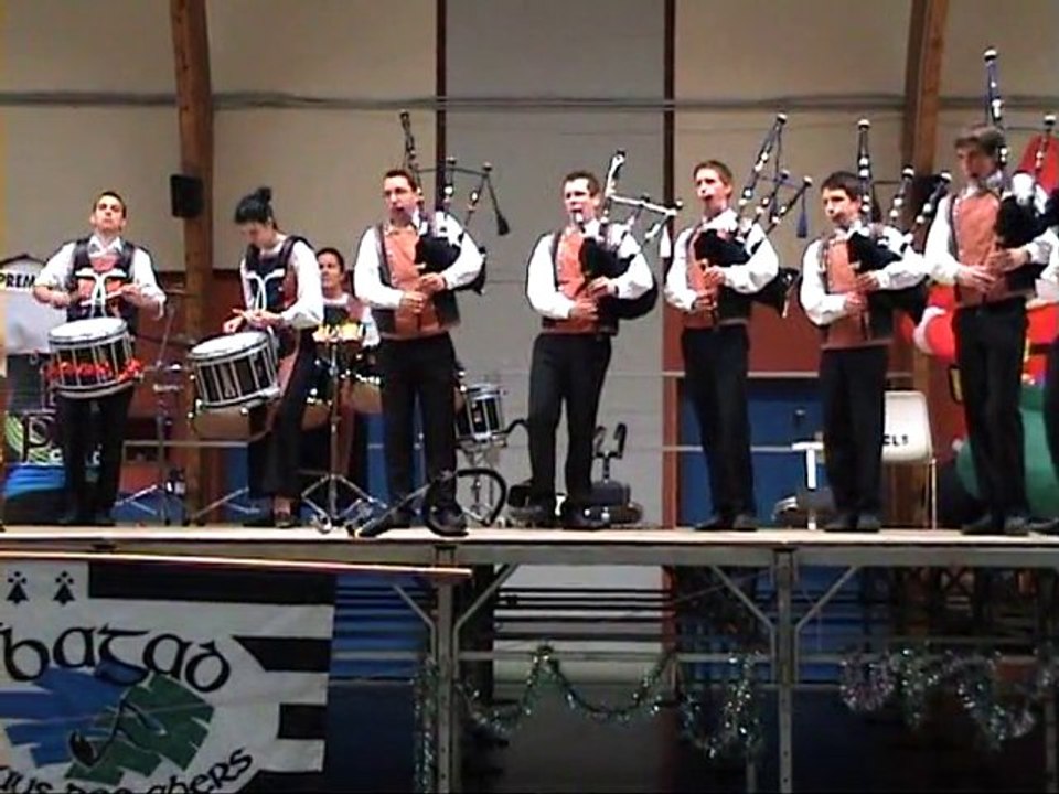 Concert de Noël du Bagad Pays des Abers (4/5)