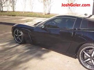Chevy Corvette with MHT Wheels - Black