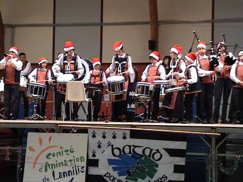 Concert de Noël du Bagad Pays des Abers (5/5)