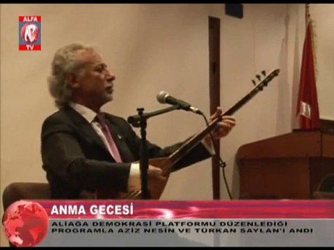 Aziz Nesin Türkan Saylan Aliağa'da Anıldı 5