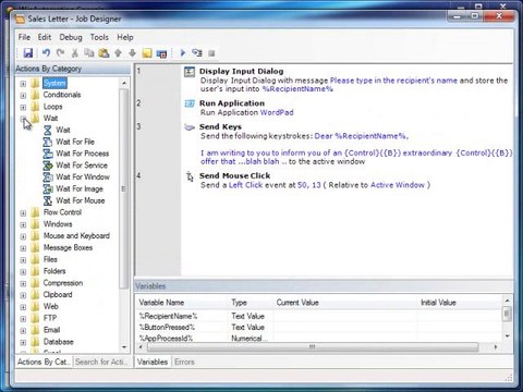 WinAutomation Tutorials - 05. Using Mouse Clicks