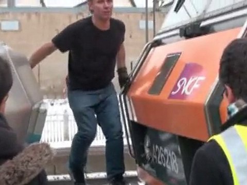 Train bloqué à Tournus (Saône et Loire)