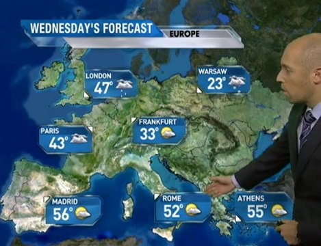 European Vacation Forecast - 12/27/2010