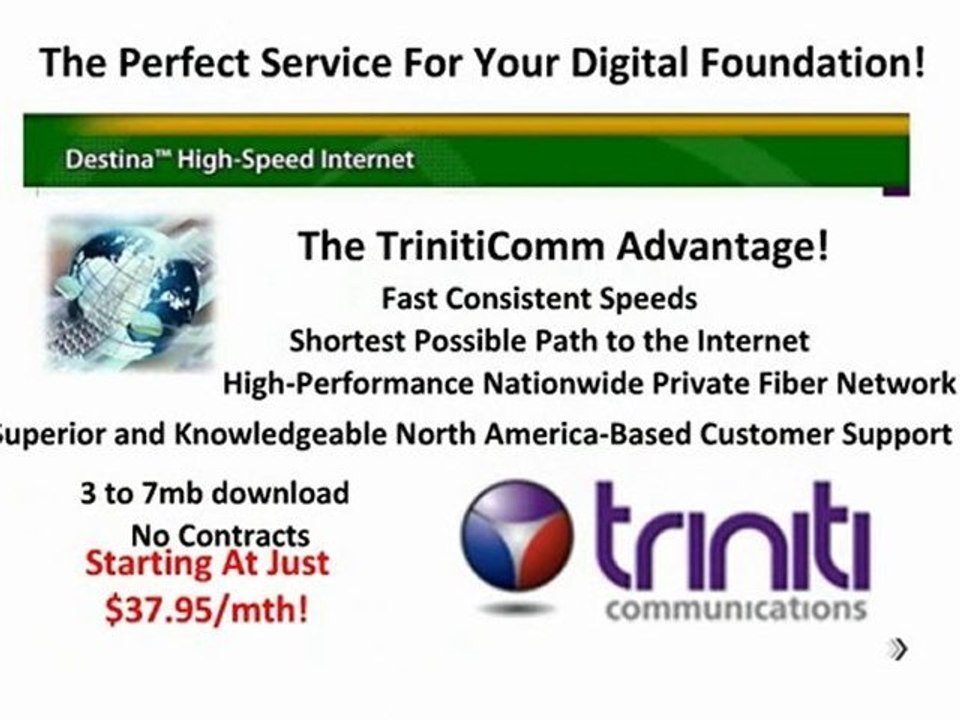 BIGGER THAN EXCEL IPTV FUTURE OF TV TRINITI COMMUNICATIONS