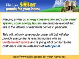 Is installing solar panels for my house for electricity a go