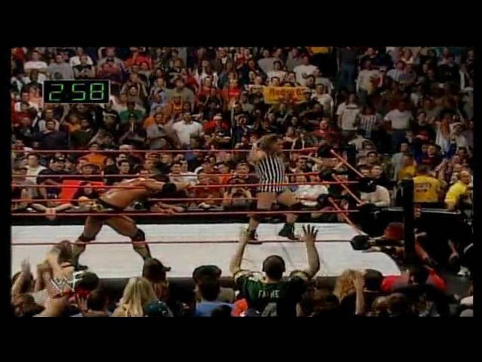 The Rock vs HHH  part 7