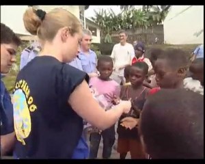 Action humanitaire du BPC Tonnerre à Douala