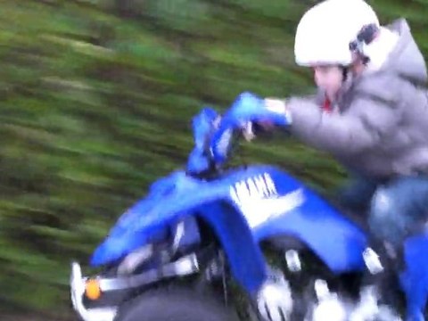 Raptor 80 premiers tours de roues de Matthieu