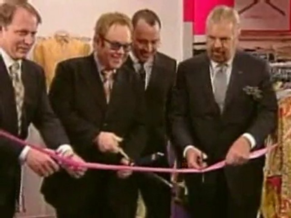 Elton John becomes a father