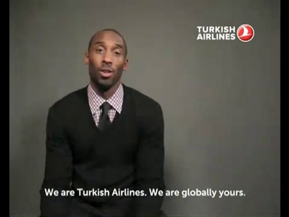 Turkish Airlines Kobe Bryant Says Hi!