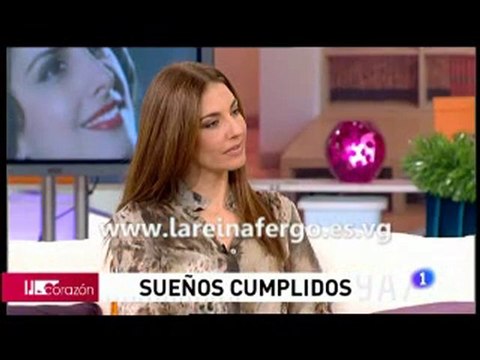 Nuria Fergó en Corazón en el Concierto de Madrid