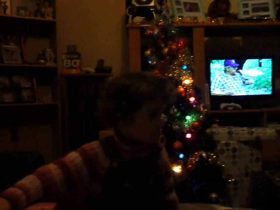 Ouverture cadeau noel des enfants