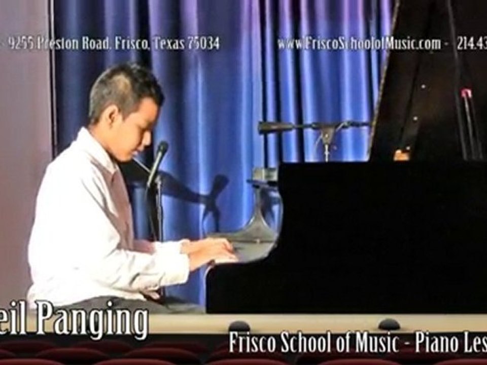 Piano Lessons - Frisco School of Music - Neil Panging