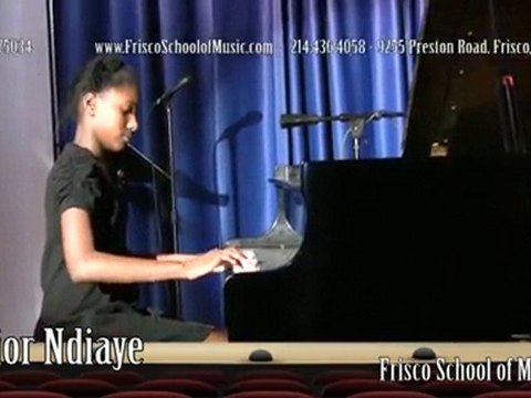 Piano Lessons - Frisco School of Music - Dior Ndiaye