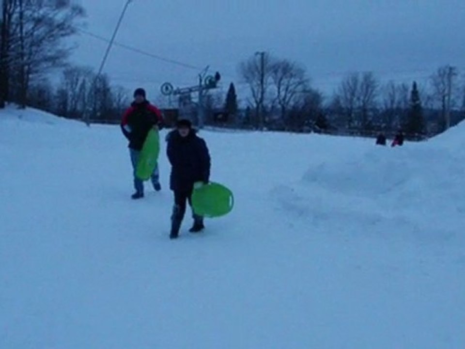 Luge 3 ``mal aux fesses`` MDR