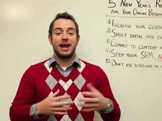 5 New Years Resolutions for your Online Business in 2011