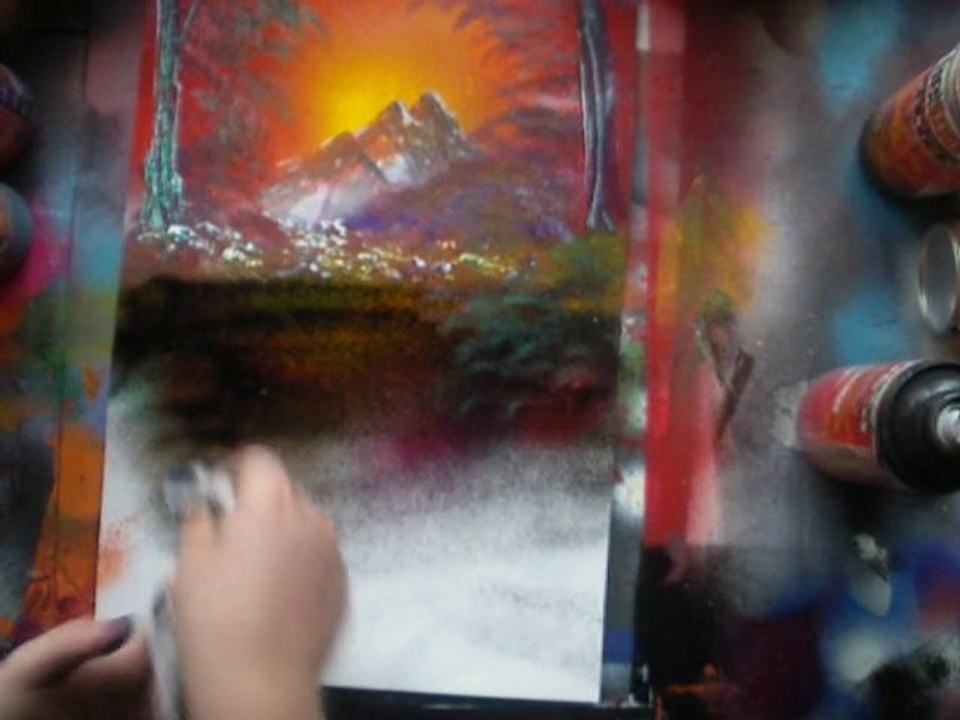 Nature Spray Painting