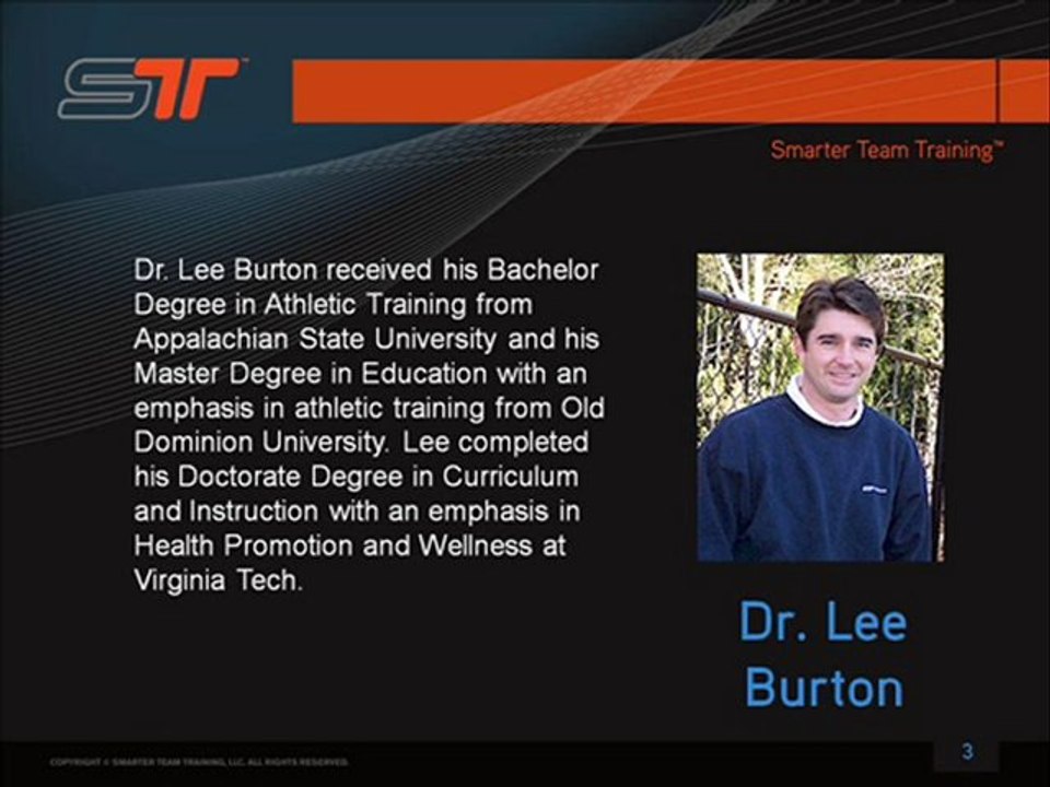 STT Audio Interview - Dr. Lee Burton #1