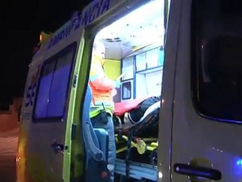 281210 Accident trànsit a Sant Andreu de la Barca