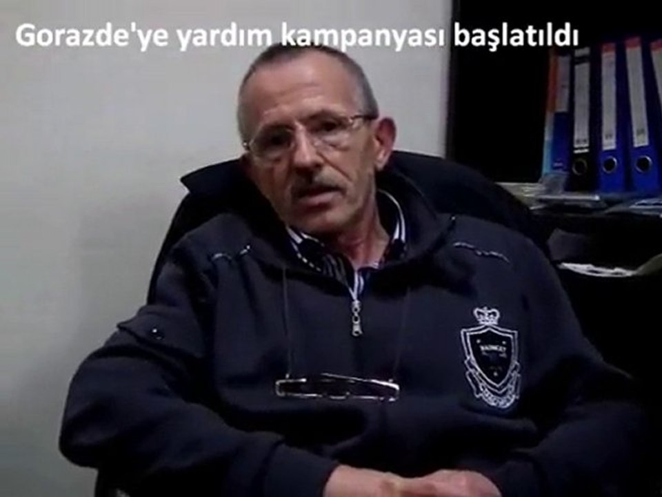 GORAZDE'YE YARDIM KAMPANYASI