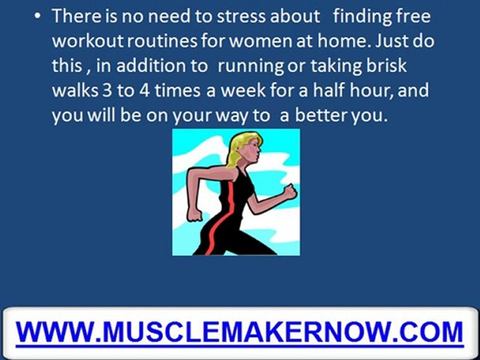 Best Free Workout Routines for Women: Full Body at Home