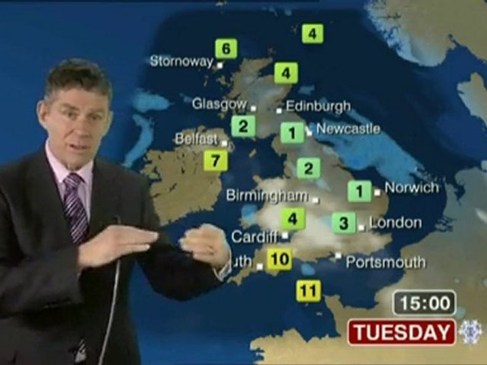 Tomasz Schafernaker - Christmas weather treat!