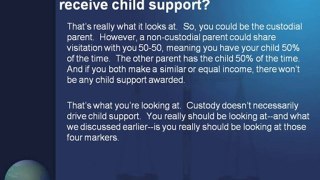 Does the Custodial Parent Receive Child Support?