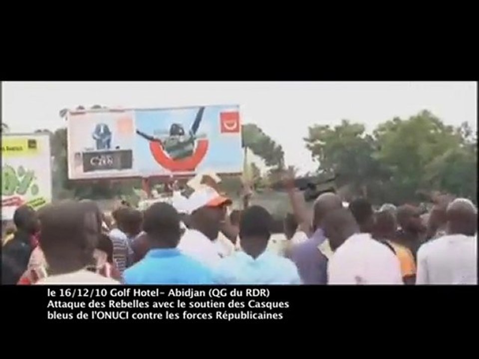 Cote d'ivoire élection 2010: onuci et rebelles attaquent