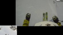 Reine Barkered Xtrem Verbier 2010 run in first-person view