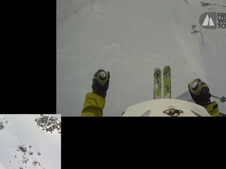 Reine Barkered Xtrem Verbier 2010 run in first-person view