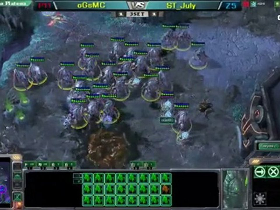 GSL3 RO16 - Set 3 - oGsMC[P] vs ST_July[Z]
